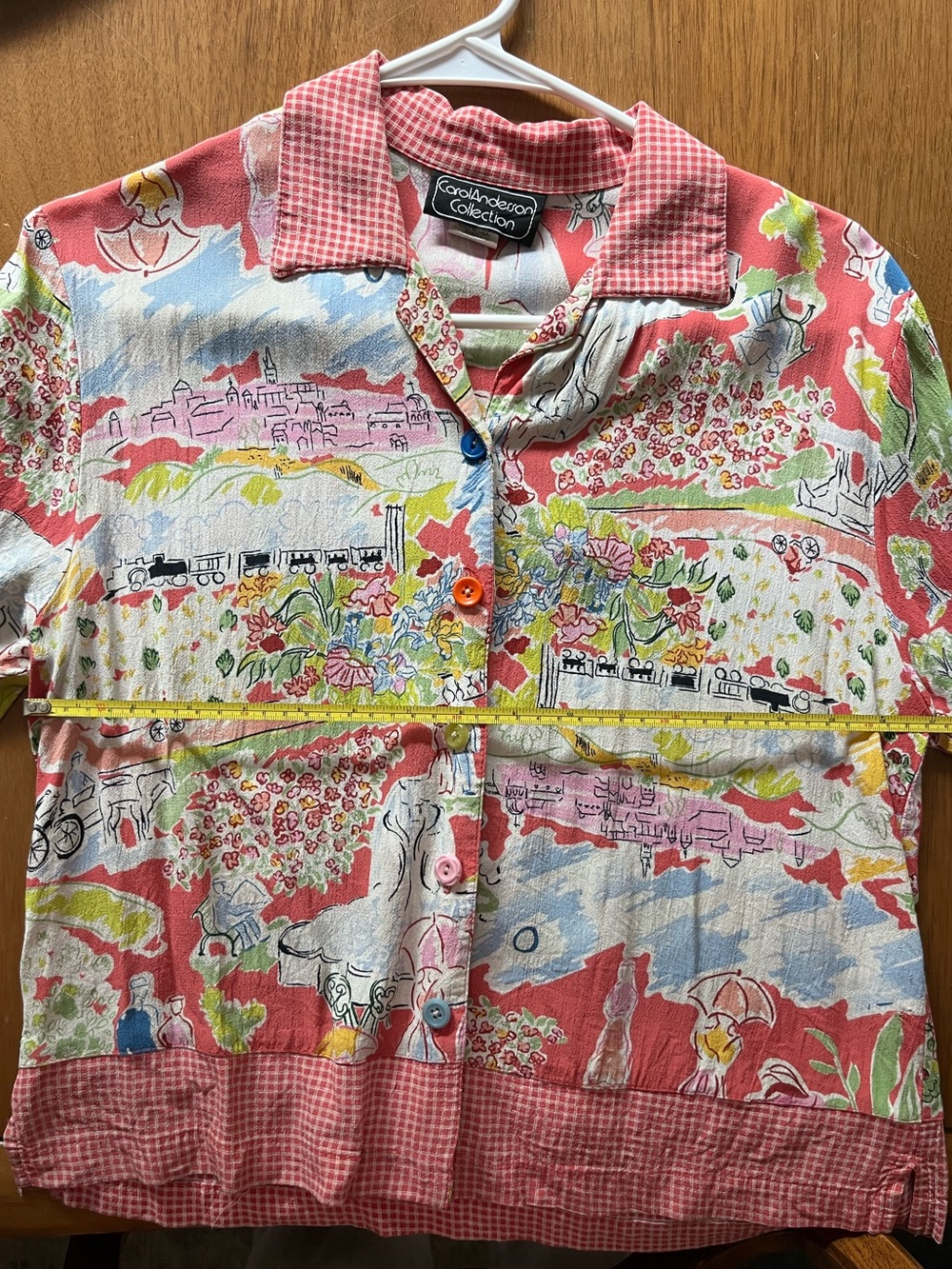 Vintage Carol Anderson Cropped Blouse - Picture 5 of 6